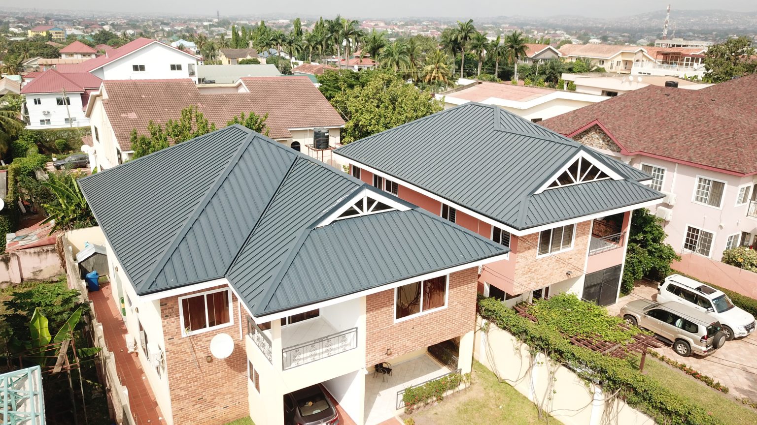 Roofing sheets in Ghana for modern homes DomodRoof